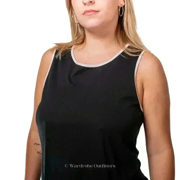 Kate Spade Black Ruffled Peplum Tank - S - Picture 9 of 11